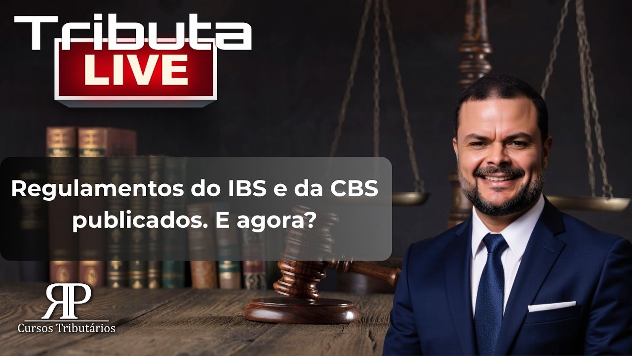 Regulamentos do IBS e da CBS publicados. E agora? - YouTube