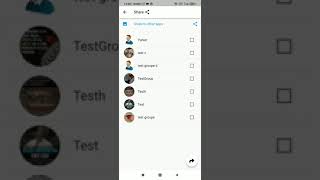 My chat app, sharing to WhatsApp screenshot 2