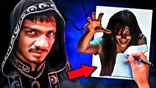 My Sketch Alive Help Me Most Horror Sketch Ever