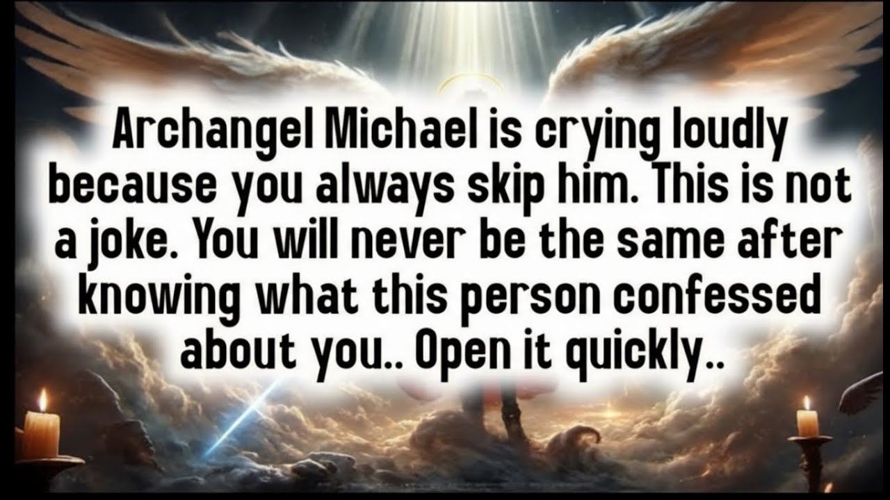 💸 Архангел Михаил громко плачет, потому что вы всегда его пропускаете. Это не шутка. Вы никогда н...