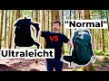 Ultraleicht-Rucksack vs. klassischer Trekking-Rucksack