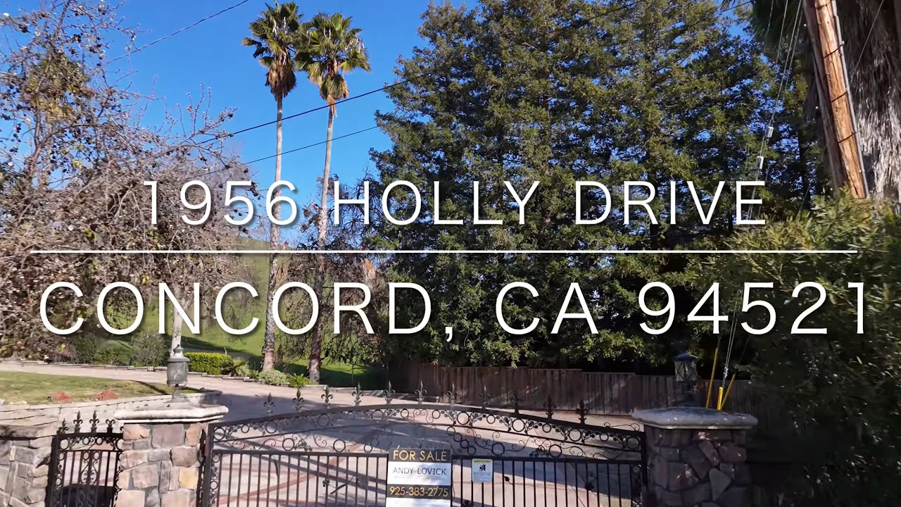 1956 Holly Drive, Concord, CA 94521