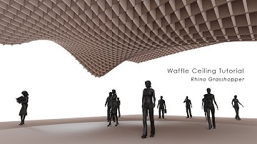 Waffle Ceiling Rhino Grasshopper Tutorial