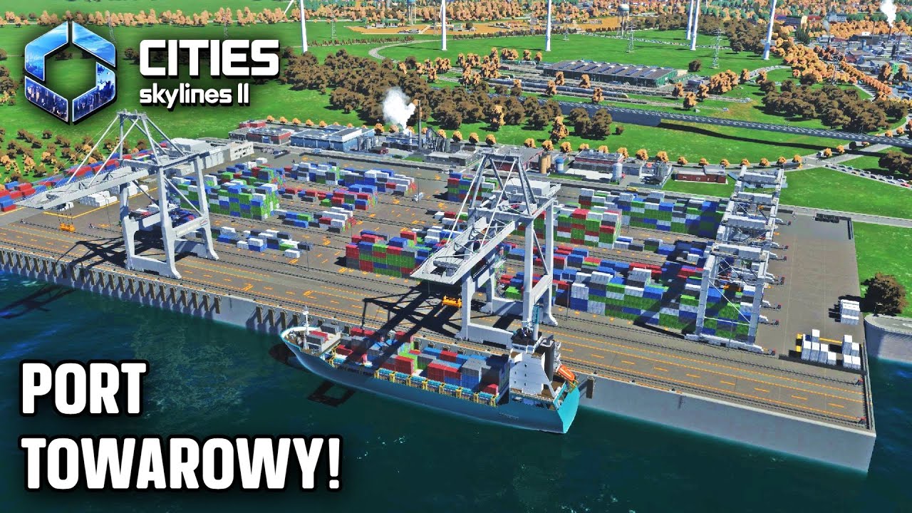 Cities: Skylines 2 #18 - Port towarowy + eksport (2025)