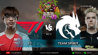 🔴T1 vs Team Spirit | ESL One Fall: Bootcamp Edition [RU Tekcac]