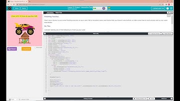 Code.org Lesson 17 Project Interactive Card | Unit 3- Interactive Animations and Games | Full Answer