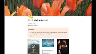 Mid-Year Reset 🌷 -- Vision Board 📌 🫧