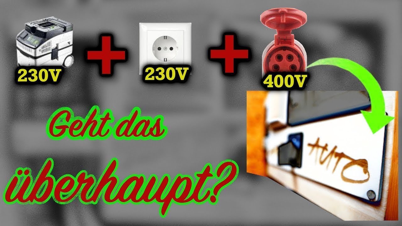 Einschaltautomatik KOMBINIERT 230V+400V inkl. technischer PROBLEME