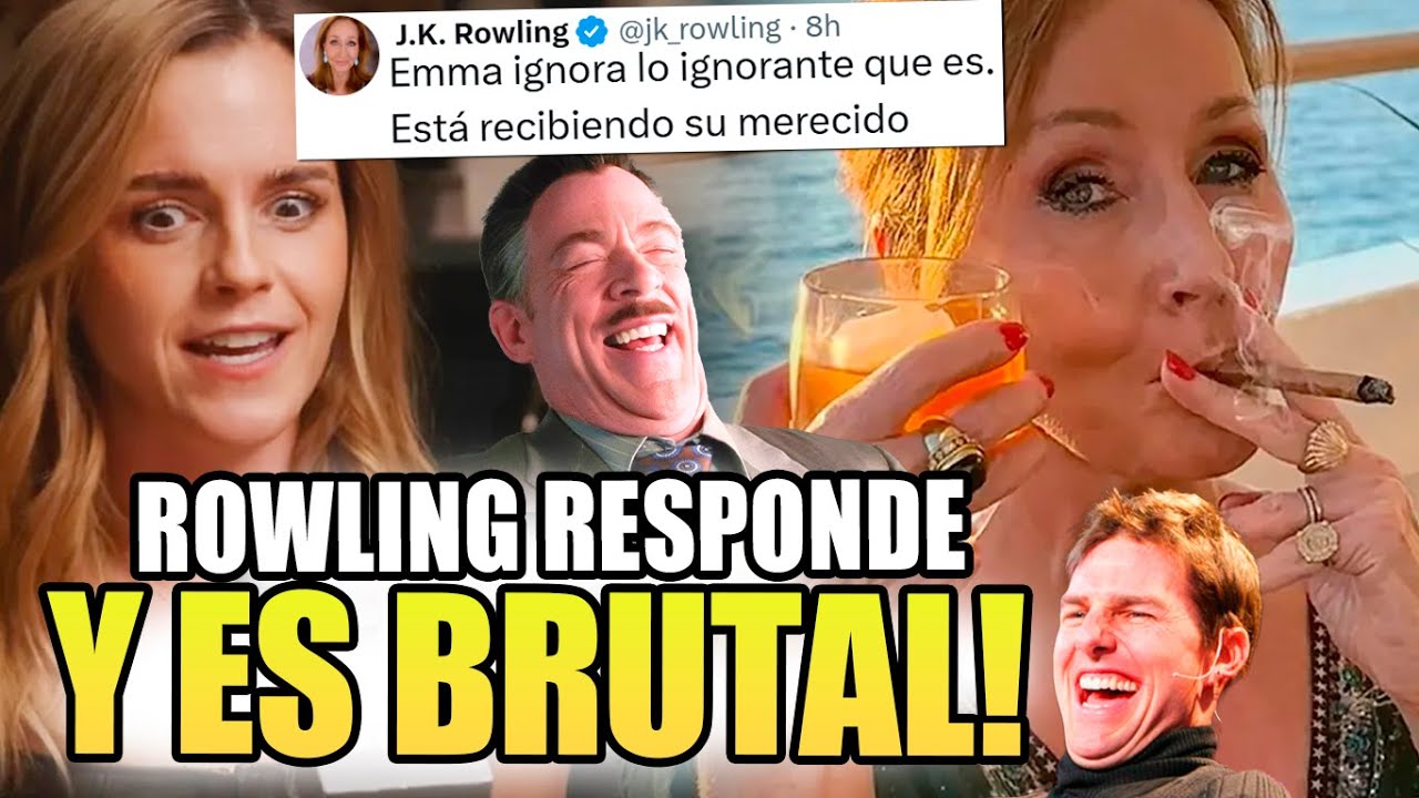 J.K. Rowling DESTRUYE a Emma Watson! No cree en su PERDÓN y se burla del ATAQUE de Wokes