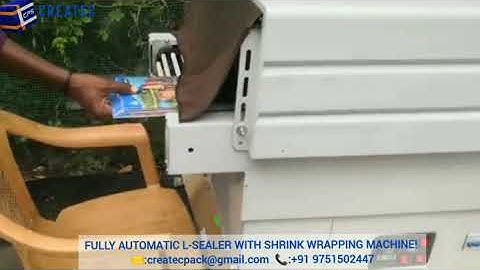 FULLY AUTOMATIC L-SEALER WITH SHRINK WRAP MACHINE | CPS