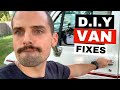 GETTING READY TO LIVE IN A VAN (on a Budget) - DIY Roadtrek repairs