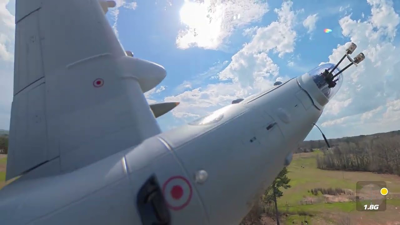 Freewing A-10 Thunderbird II Twin 80mm V2 FPV Maiden Flight (Plane Cams only)