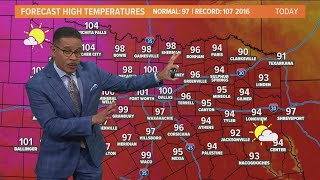 DFW Weather: Temperatures will hit the triple digits in North Texas this week