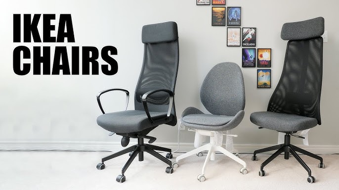 IKEA Volmar Office Chair - Like a rock, an expensive but comfortable rock -  YouTube
