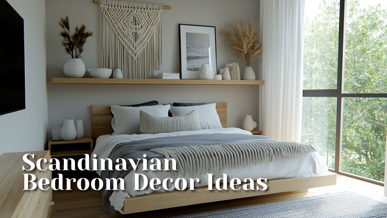 Scandinavian Bedroom Decor Ideas You’ll Love | DIY Cozy Vibes - YouTube