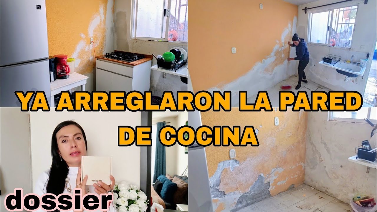 YA ARREGLARON LA PARED DE LA COCINA 🧱 TIRARON  LO FEO ✅ DOSSIER #dossierperfumes @dossierperfumes