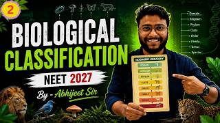 BIOLOGICAL CLASSIFICATION LEC-2