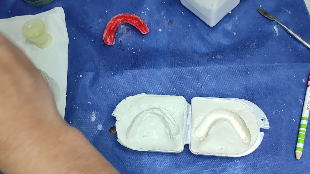 Como fazer guia cirúrgico para protocolo inferior #protese#guiacirurgico