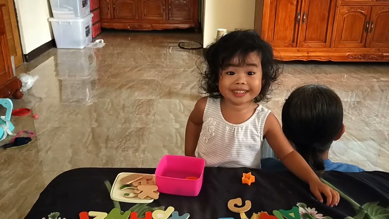 Learning Letters and Shapes with Abi ✏️✨ II Abi's Playtime