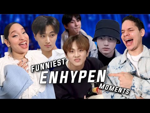 How did we not know Enhypen were this cracked 😂😭| Siblings react to Enhypen funny moments