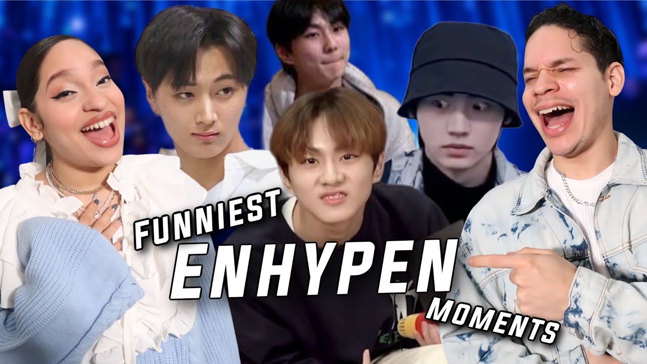 How did we not know Enhypen were this cracked 😂😭| Siblings react to Enhypen funny moments