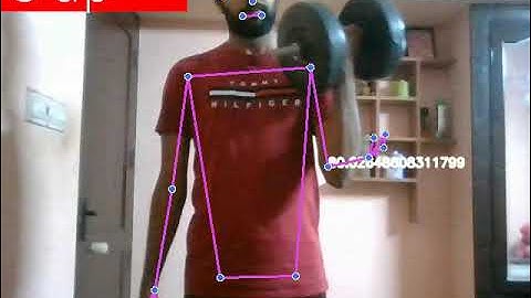 AI Gym Tracker MediaPipePoseEstimation l Pose Estimation l Mediapipe