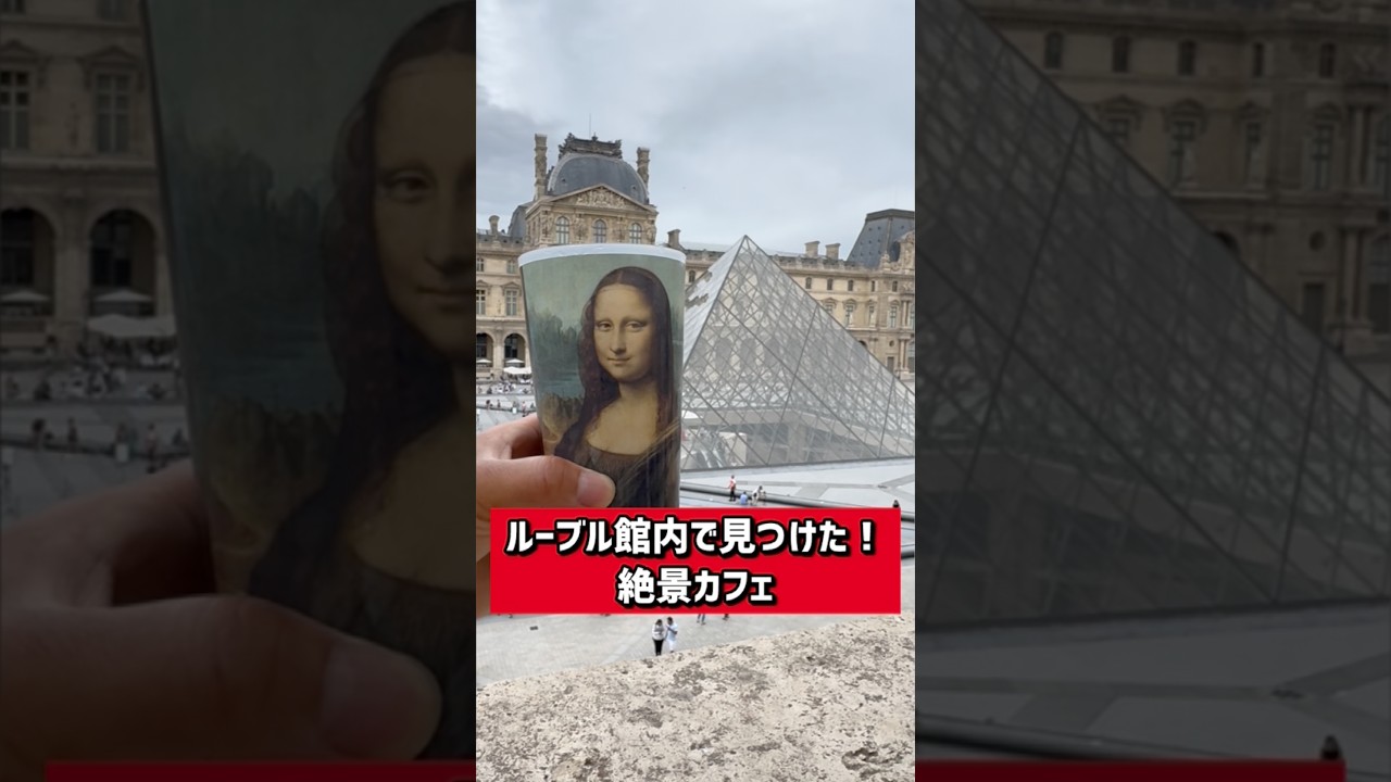 【パリの美術館】ルーブル館内で見つけた絶景カフェ「カフェ・モリアン」