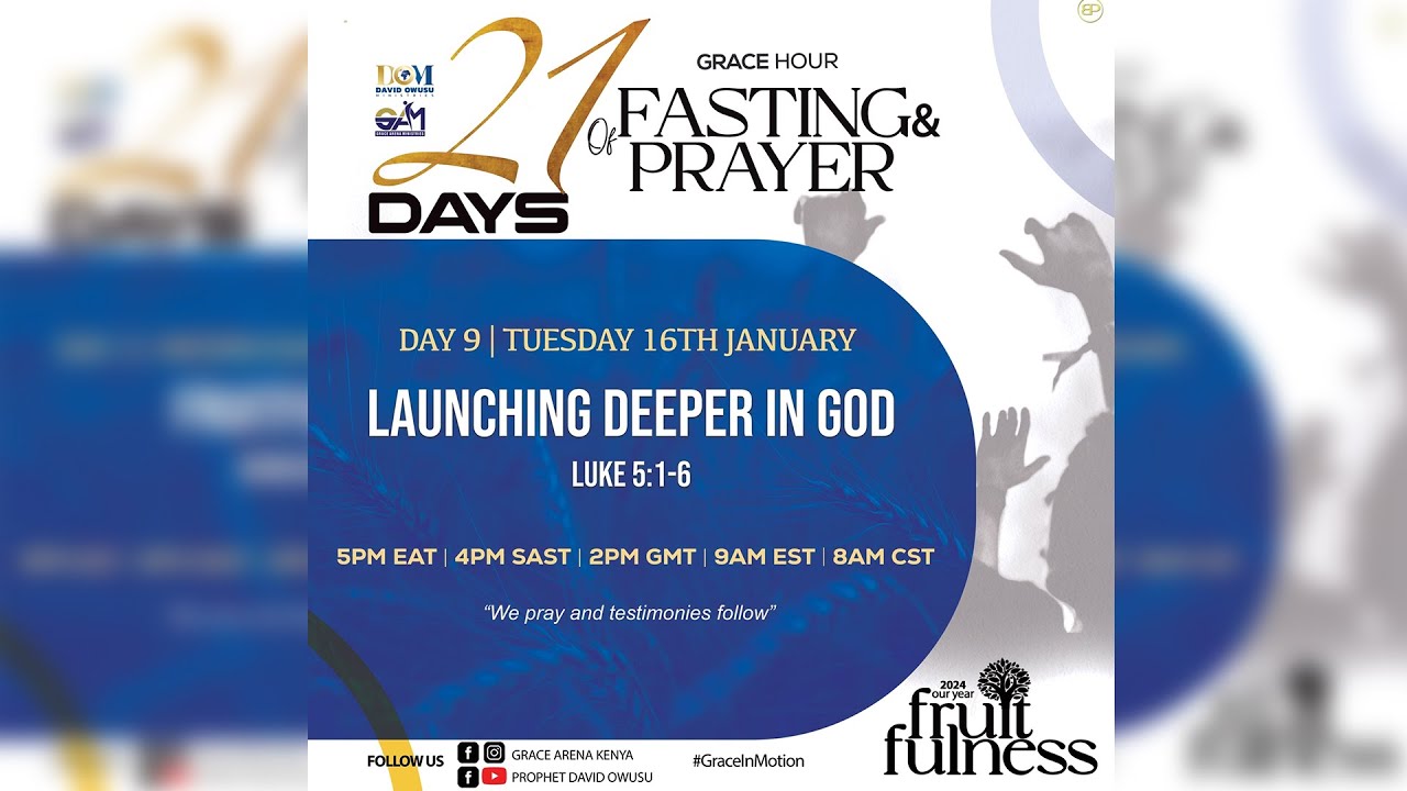 DAY 9 OF 21 DAYS PRAYER AND FASTING (PART 1) - YouTube