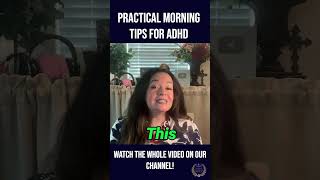 Practical Morning Tips For ADHD Families! #adhdselfimprovement #adhd #parentingtips #catholicadhd