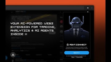 Introducing AGNT Connect – the first AI-powered Web3 Companion for X!
