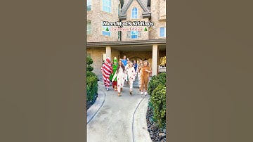 MEET MY 15 SiBLiNGS... CHRISTMAS EDITION🎄🫢 #shorts