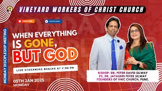 Peter Silway -  "WHEN EVERYTHING IS GONE, BUT GOD" | MONDAY DISCIPLESHIP MEETING | 05/01/2026