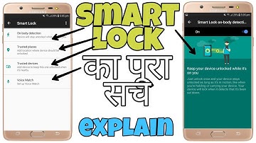Smart lock Hidden feature full explain Any Android device || J5 Prime, M20, M30 , A50 [HINDI]