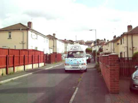 mr juicy ice cream van with COOL ringtone