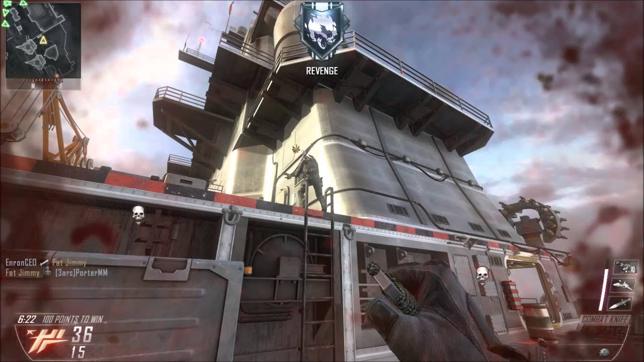 Enron CEO Black Ops 2 Knife Only Build Highlights Reel