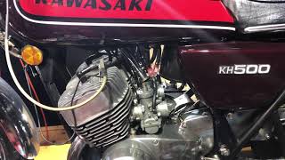 Kawasaki Kh500 Running.