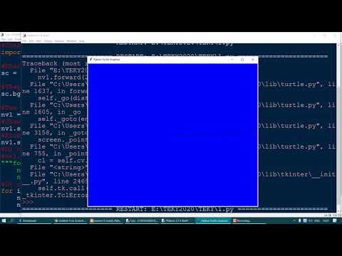 Video [ Hướng dẫn sử dụng thư viện Turtle trong Python ] - youtube