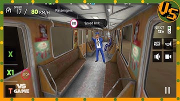 😂Dancing Passengers💃| Subway Simulator 3D Android Gameplay