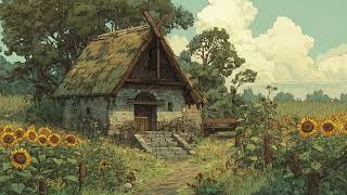 Sunflower Fields - Deeply Relaxing Medieval Music for Serenity