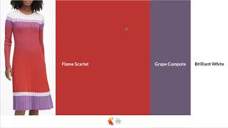 Celebrity How To Wear Flame Scarlet - Trending Colors Spring Summer 2020 Wealth