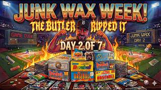 Ripping 1989 Donruss Baseball! | Junk Wax Week Day 2 📦⚾️