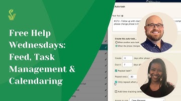 Free Help Wednesdays: Feed, Task Management and Calendaring Best Practices in Filevine