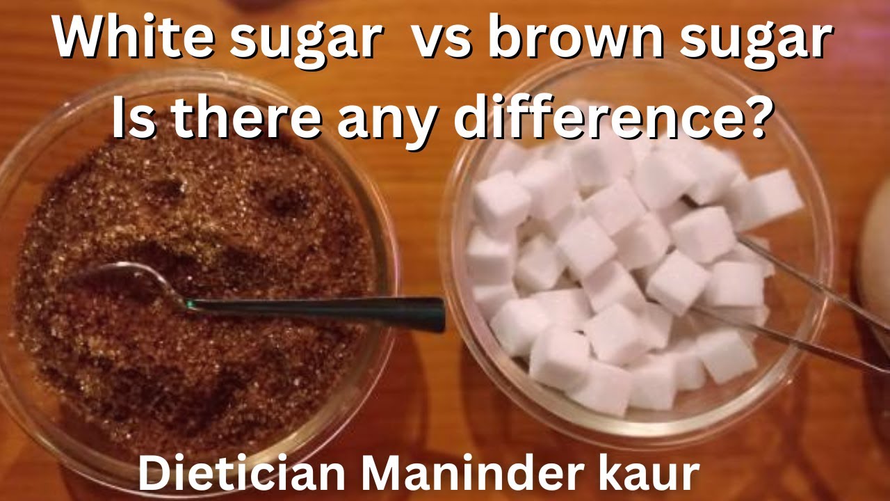 Brown sugar vs white sugar what is best brown sugar or white sugar