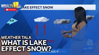 Weather Talk: What is lake effect snow?