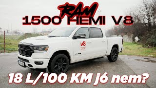 LUXUS munkagép? - RAM 1500 HEMI V8 Laramie Night Edition (2022)(Garázs Ep. 889.)