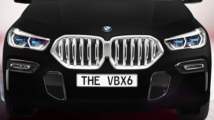 BMW X6 Vantablack – The World's Blackest Black