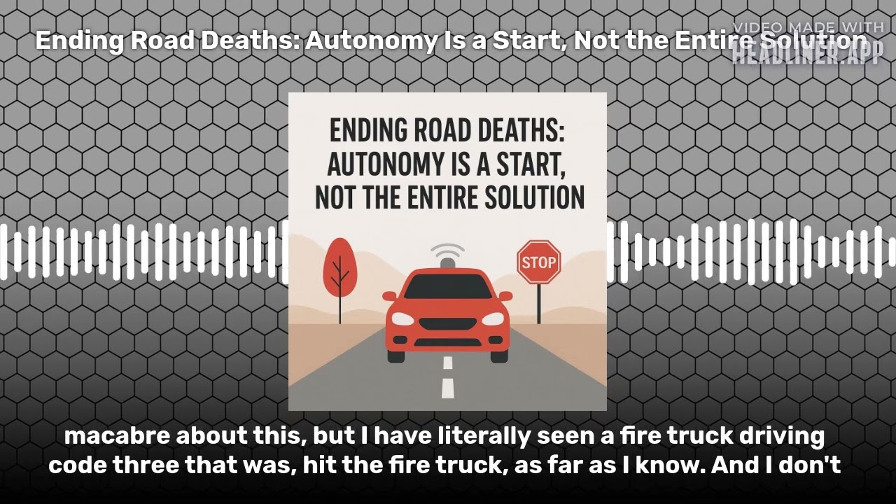 Ending Road Deaths: Autonomy Is a Start, Not the Entire Solution | Kilowatt: A Podcast about...