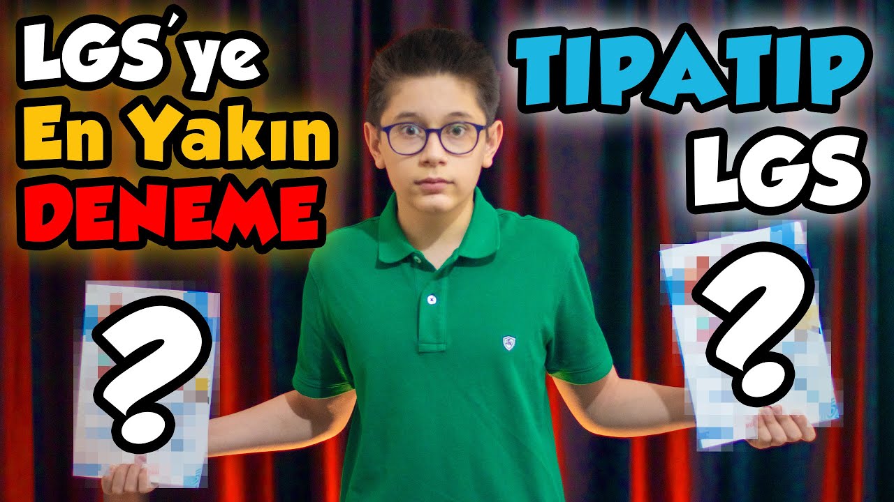 LGS'ye EN YAKIN DENEME -  LGS'ye Tıpatıp Benzeyen Deneme Önerisi