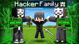 I Got Adopted By Pro Hacker Family In Minecraft