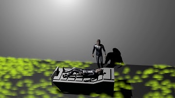 Masks and respiratory droplets Part 1/2 #masks4all Artistic Simulation